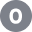 0 zero circle gray