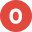 0 zero circle red